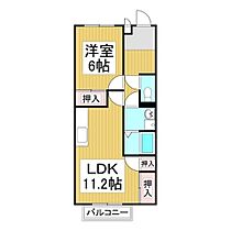 サプリング上山田　Ａ棟  ｜ 長野県千曲市大字上山田（賃貸アパート1LDK・1階・45.60㎡） その2