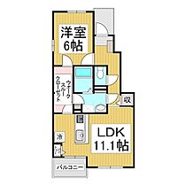 長野県長野市川中島町原（賃貸アパート1LDK・1階・47.18㎡） その2