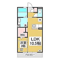 レイシス　ボッシェ  ｜ 長野県長野市下氷鉋1丁目（賃貸アパート1LDK・3階・37.53㎡） その2