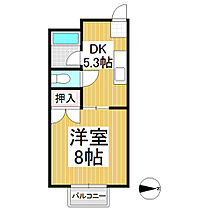 コーポスバル  ｜ 長野県長野市青木島町青木島乙（賃貸アパート1K・1階・26.96㎡） その2