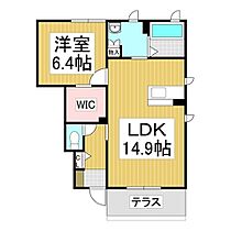 マストタウン三本柳　N棟  ｜ 長野県長野市三本柳東1丁目（賃貸アパート1LDK・1階・52.39㎡） その2