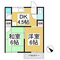 フォーブル柳屋  ｜ 長野県東御市田中（賃貸アパート2K・1階・30.00㎡） その2