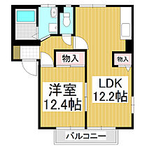 フレグランス美咲  ｜ 長野県上田市芳田（賃貸アパート1LDK・1階・43.54㎡） その2