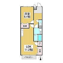 ハーベストＡ  ｜ 長野県東御市海善寺（賃貸アパート1LDK・2階・45.55㎡） その2