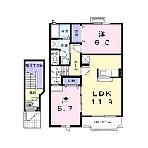 長野県上田市上田（賃貸アパート2LDK・2階・62.07㎡） その2