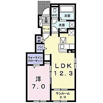 長野県上田市中之条（賃貸アパート1LDK・1階・50.42㎡） その2