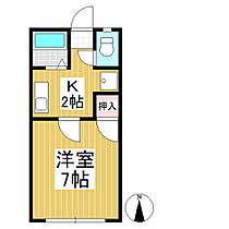 コーポセブン（上田）  ｜ 長野県上田市上田（賃貸アパート1K・2階・21.00㎡） その2