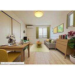 メゾン　トランキル 2階1LDKのリビング/ダイニング