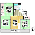ビレッジハウス岩村田1号棟3階5.1万円
