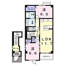 長野県小諸市大字西原（賃貸アパート2LDK・2階・61.96㎡） その2