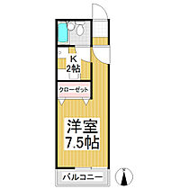 キャッスルスクエア  ｜ 長野県小諸市古城2丁目（賃貸マンション1K・2階・21.00㎡） その2