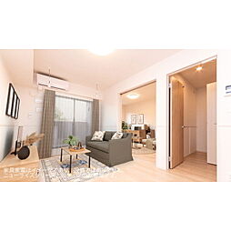 リーベ佐久CURRENTII 2階2LDKのリビング/ダイニング