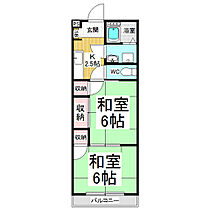 コーポラスＫ  ｜ 長野県長野市大字鶴賀西鶴賀町（賃貸アパート2K・3階・36.00㎡） その2