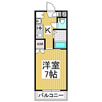 サンハイツ徳間  ｜ 長野県長野市大字徳間（賃貸マンション1K・1階・23.00㎡） その2