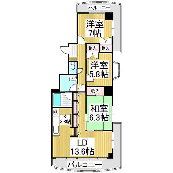 画像2:間取