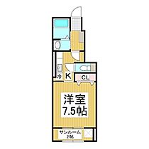 長野県長野市大字稲葉（賃貸アパート1K・1階・30.79㎡） その2