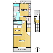 長野県長野市大字稲葉（賃貸アパート1LDK・2階・40.09㎡） その2