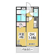 長野県長野市中御所3丁目（賃貸アパート1DK・3階・30.05㎡） その2