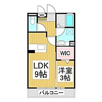 エクセラン昴  ｜ 長野県長野市西和田1丁目（賃貸アパート1LDK・3階・32.95㎡） その2