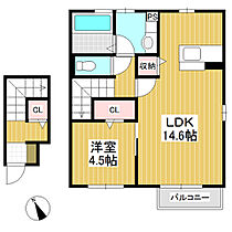 コーポわかくさ  ｜ 長野県長野市大字稲葉日詰（賃貸アパート1LDK・2階・53.22㎡） その2