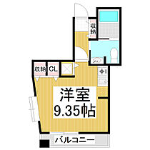 セトル東口ビル  ｜ 長野県長野市大字栗田（賃貸マンション1R・5階・27.91㎡） その2