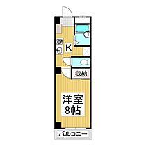 長野県長野市大字鶴賀田町（賃貸マンション1K・4階・27.60㎡） その2