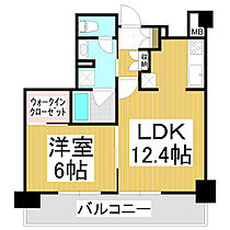 ゲートマークス長野 STATION EAST  ｜ 長野県長野市七瀬（賃貸マンション1LDK・6階・44.97㎡） その2