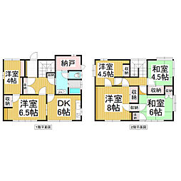 平柴台一戸建て 6SDKの間取り