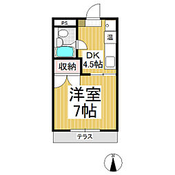 間取図画像 1DK