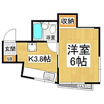 マンションＴＯＭＯ  ｜ 長野県松本市清水1丁目（賃貸マンション1K・2階・23.86㎡） その2