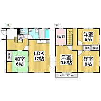 長野県松本市波田（賃貸一戸建4LDK・--・105.98㎡） その2