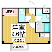 長野県松本市大字水汲（賃貸アパート1R・2階・25.45㎡） その2