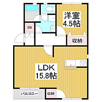 ソリッドリバーサイド松本  ｜ 長野県松本市筑摩4丁目（賃貸マンション1LDK・2階・58.87㎡） その2