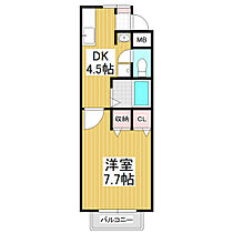 コーポスバルＣ  ｜ 長野県松本市井川城3丁目（賃貸アパート1K・2階・29.70㎡） その2