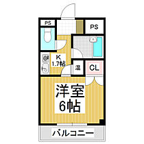 マンションシエスタ  ｜ 長野県松本市埋橋1丁目（賃貸マンション1K・4階・23.70㎡） その2