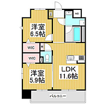 コンフォーティア広丘野村  ｜ 長野県塩尻市大字広丘野村（賃貸マンション2LDK・3階・58.02㎡） その2