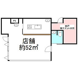 メゾンドゥロテュスの間取図画像