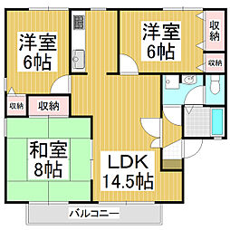 間取図画像 3LDK