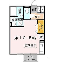 エポックシーマ ワンルームの間取図画像