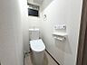 トイレ：温水洗浄便座付きのトイレを新調しました。