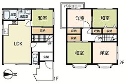 大津市錦織3丁目 5LDKの間取り