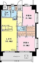 ＰｒｅｓａｇｅII 305 ｜ 宮崎県宮崎市大字恒久字吉永（賃貸マンション2LDK・3階・50.84㎡） その2