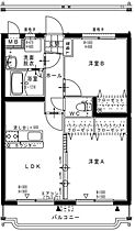 シエースタ・ひなたI 205 ｜ 宮崎県日向市向江町1丁目35番地（賃貸マンション2LDK・2階・50.84㎡） その2