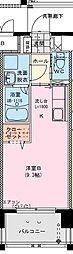 MS1 ワンルームの間取図画像