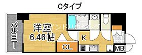 大阪府大阪市住之江区南加賀屋２丁目（賃貸マンション1K・8階・21.68㎡） その2