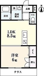 🉐敷金礼金0円！🉐リゾート三日月　Ａ棟