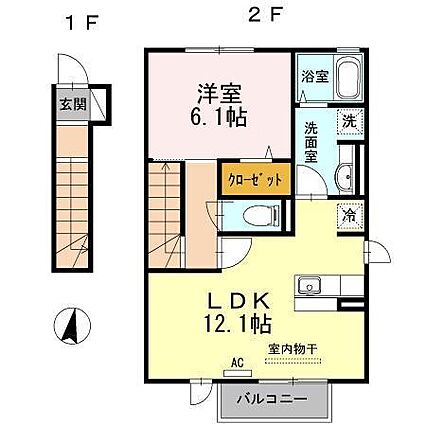 サンドハウスA棟_間取り_0