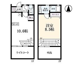 プレミアムアイランド松尾 1LDKの間取図画像