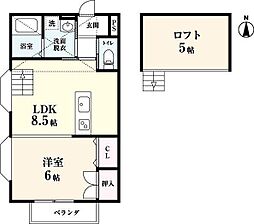 🉐敷金礼金0円！🉐リゾート三日月　Ａ棟