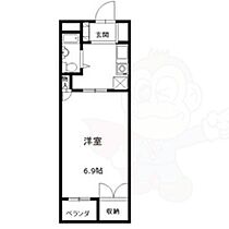 シャトー星ヶ丘  ｜ 愛知県名古屋市千種区星が丘山手（賃貸マンション1K・4階・20.24㎡） その2